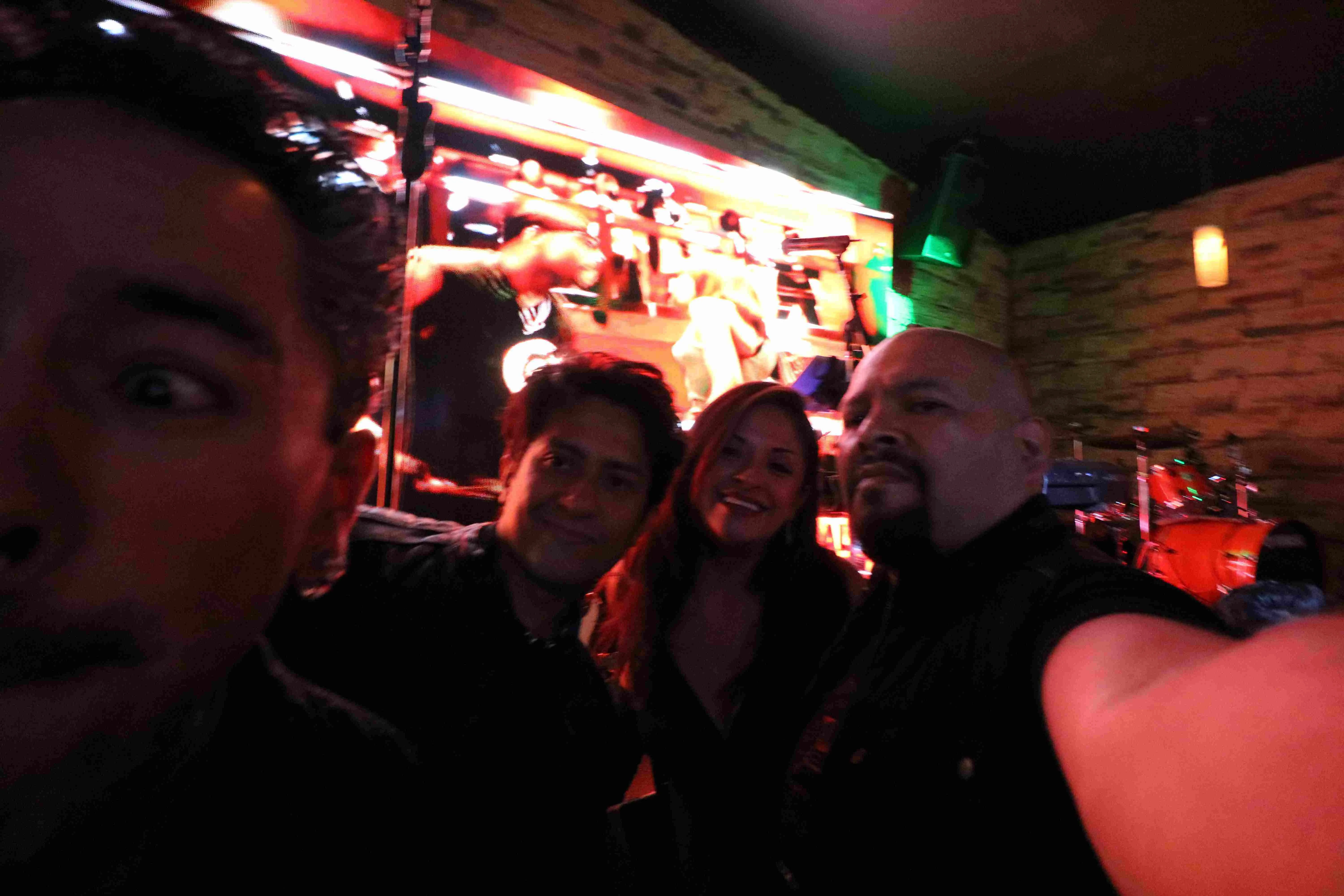 Grupo musical La Célula en fiesta