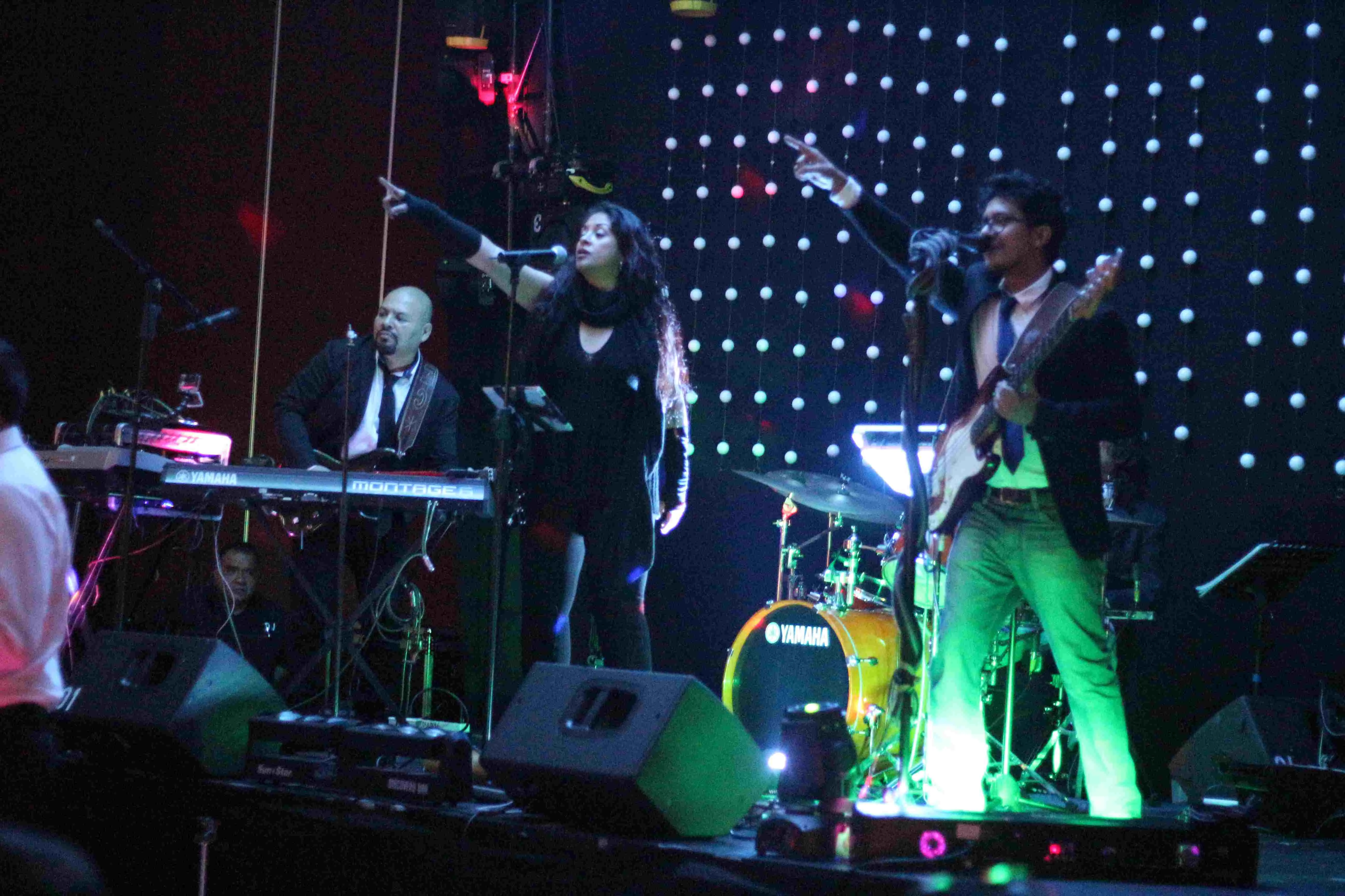 Grupo musical La Célula en evento corporativo