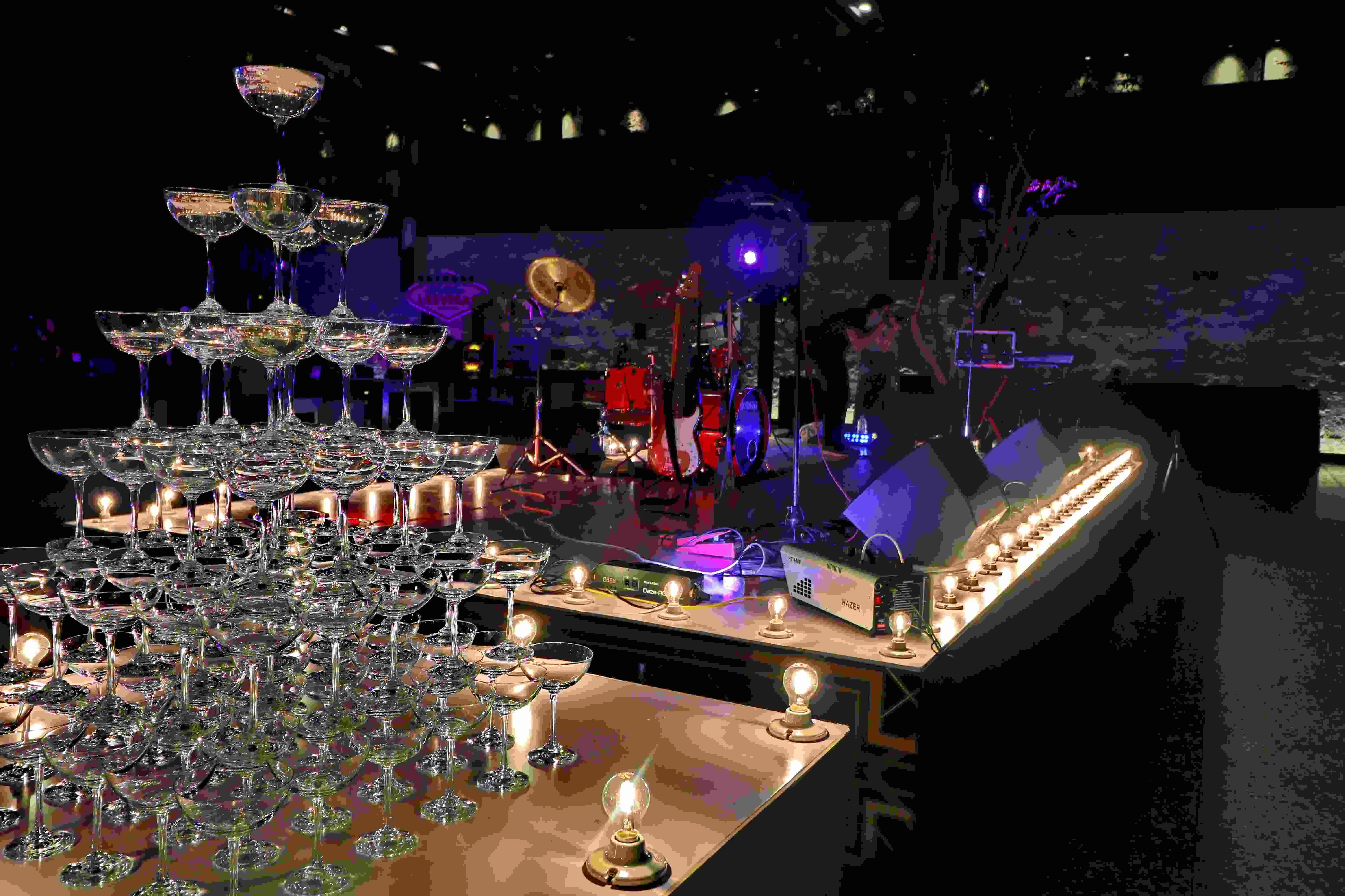 Grupo musical La Célula en concierto al aire libre